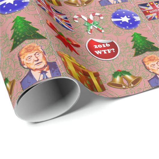 熱狂するな2016年のクリスマス ラッピングペーパー (ロールコーナー)