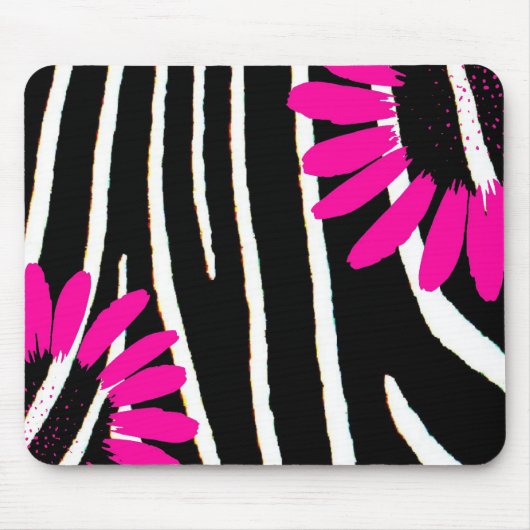 "熱狂するな"デイジー マウスパッド (正面)