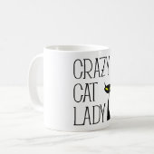 熱狂するなCATの女性 コーヒーマグカップ (正面左)
