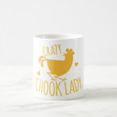 熱狂するなchookの女性 コーヒーマグカップ (中央)
