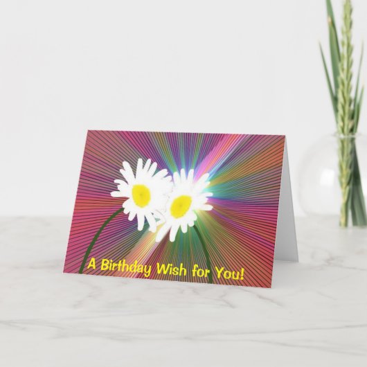 熱狂するなDaisys カード (正面)