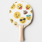 熱狂するなEmojis 卓球ラケット (正面)