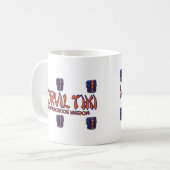 熱狂するなHorvil Tikiのマグ- コーヒーマグカップ (正面左)