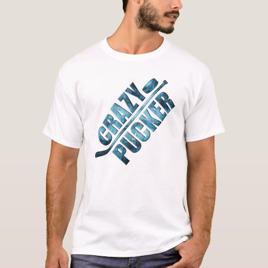 熱狂するなPucker (ホッケー) Tシャツ (正面)