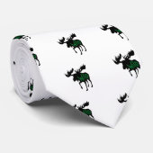 熱狂するアメリカヘラジカ ネクタイ (ロール)