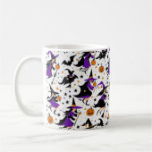 熱狂するウィッチ編集パターン コーヒーマグカップ (左)