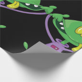 熱狂するエイリアン包装紙 ラッピングペーパー