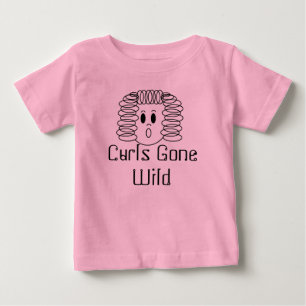 熱狂するカール ベビーTシャツ