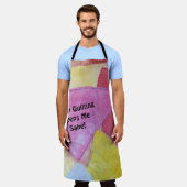 熱狂するキルティング エプロン (着用した状態)