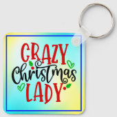 熱狂するクリスマスレディ–84654 キーホルダー (裏面)