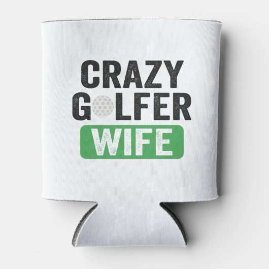 熱狂するゴルファー妻おもしろいゴルフ未亡人妻ゴルフコース 缶クーラー (正面)