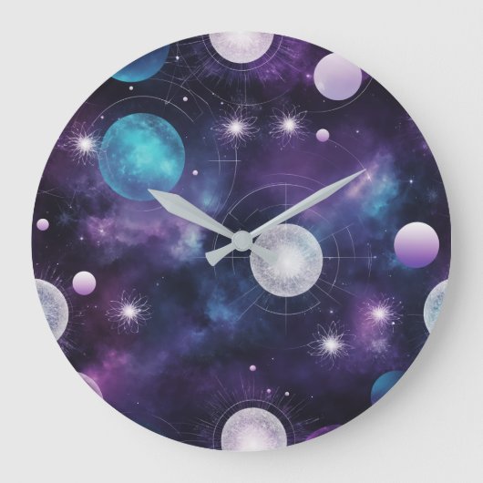 熱狂するスタイル ラージ壁時計 (正面)