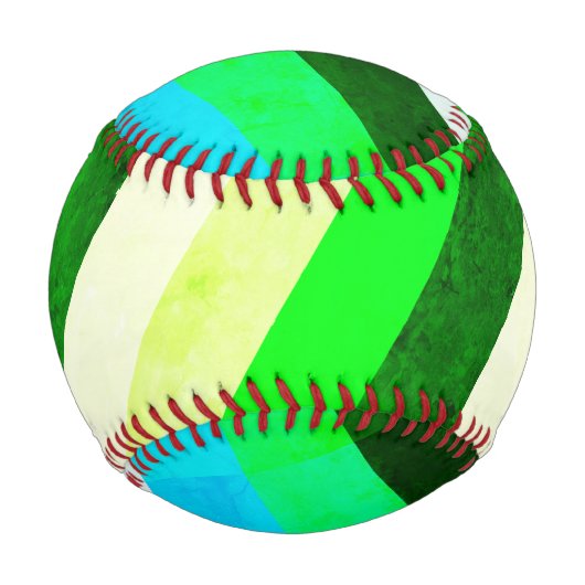 熱狂するストライプ野球 野球ボール (正面)