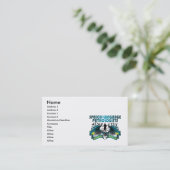 熱狂するスピーチ言語病理学者 名刺 (スタンド正面)