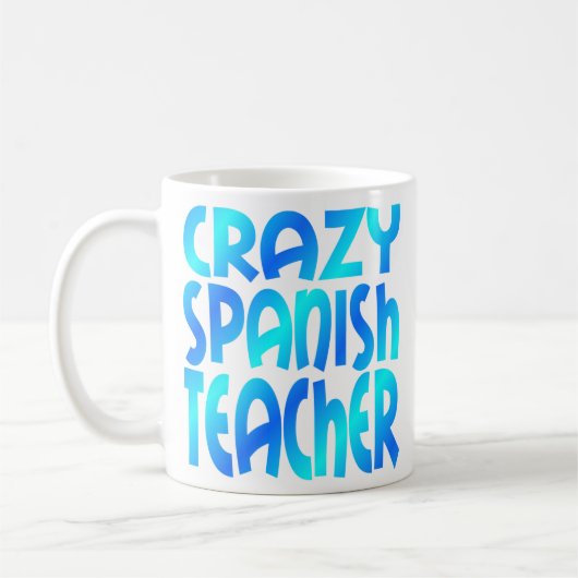 熱狂するスペインの先生 コーヒーマグカップ (左)