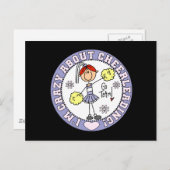 熱狂するチアリーティングTシャツと贈り物について ポストカード (正面/裏面)