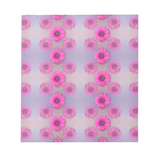 熱狂するデイジー ノートパッド (正面)