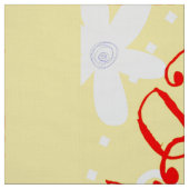 熱狂するデイジー ファブリック (見本)