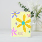 熱狂するデイジー ポストカード (スタンド正面)