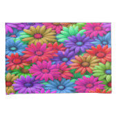 熱狂するデイジー#13 – ピラウケース 枕カバー (正面右)