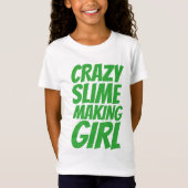 熱狂するヌメリ女の子Tシャツ Tシャツ (正面)