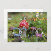 「熱狂するバニー!」 ポストカード (正面/裏面)