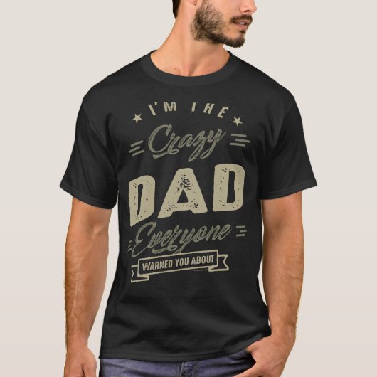 熱狂するパパ Tシャツ (正面)
