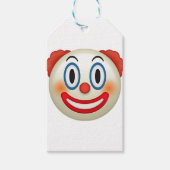 熱狂するピエロ絵文字 ギフトタグ (正面)