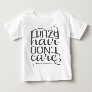 熱狂するヘアが気にない ベビーTシャツ