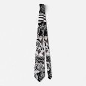 熱狂するペイズリー ネクタイ (正面)