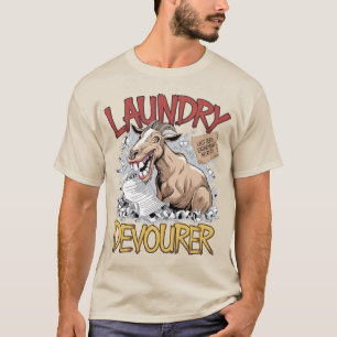 熱狂するヤギ – ランドリー開発業者 Tシャツ