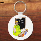 熱狂する先生 キーホルダー (正面)