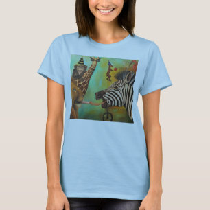 熱狂する動物 Tシャツ