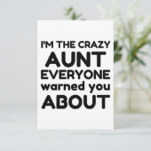 熱狂する叔母 サンキューカード (スタンド正面)