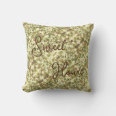 熱狂する幾何学模様 クッション (正面)