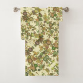 熱狂する幾何学模様 バスタオルセット (インサイチュ)