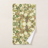 熱狂する幾何学模様 バスタオルセット (ハンドタオル)