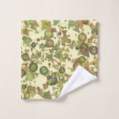 熱狂する幾何学模様 バスタオルセット (ウォッシュタオル)