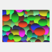 熱狂する泡卵 ラッピングペーパーシート (正面3)