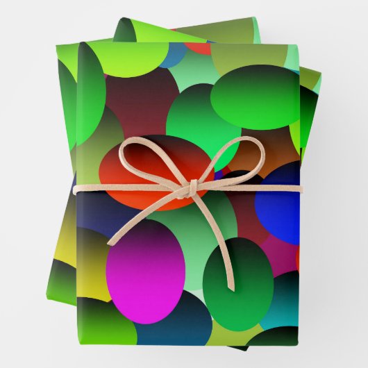 熱狂する泡卵 ラッピングペーパーシート (インサイチュ)