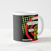 熱狂する熱狂する熱狂するAleta ジャンボコーヒーマグカップ (正面右)