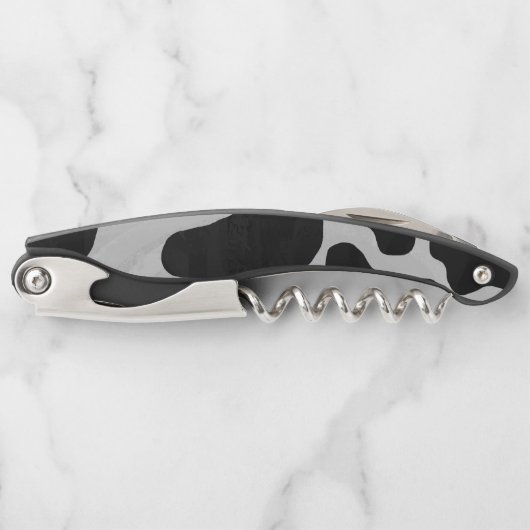 熱狂する牛の斑点 ソムリエナイフ (正面)