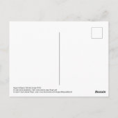 熱狂する猫はがき ポストカード (裏面)