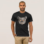熱狂する猫 Tシャツ (正面フル)