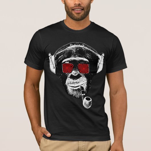 熱狂する猿 Tシャツ (正面)