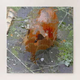 熱狂する絵を描 – ギニアピグ ジグソーパズル