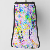 熱狂する色 ゴルフヘッドカバー (回転90)