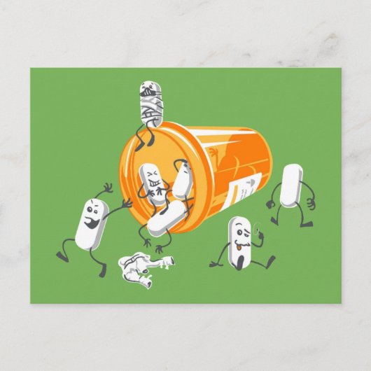 熱狂する薬 ポストカード (正面)