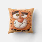 熱狂する虎 クッション (裏面)