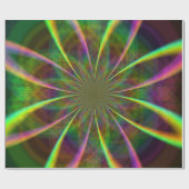 熱狂する虹花 ラッピングペーパー (フラット)